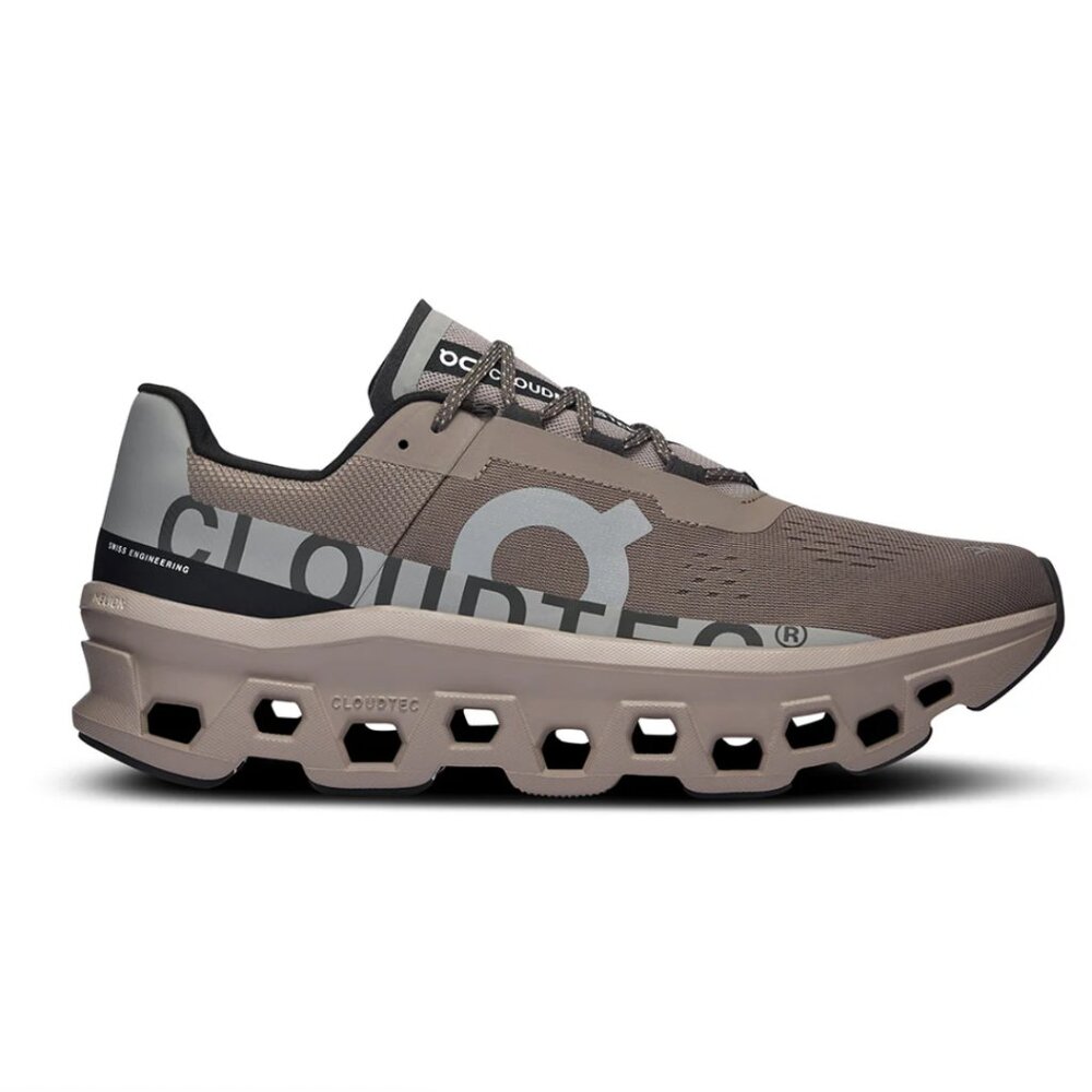 Cloudmonster in Cinder/Fog from On Running Size 8 Mens/ Size 9.5 Womens